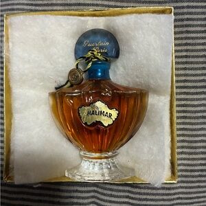GUERLAIN Shalimar Perfume Bottle - Amber and Gold
